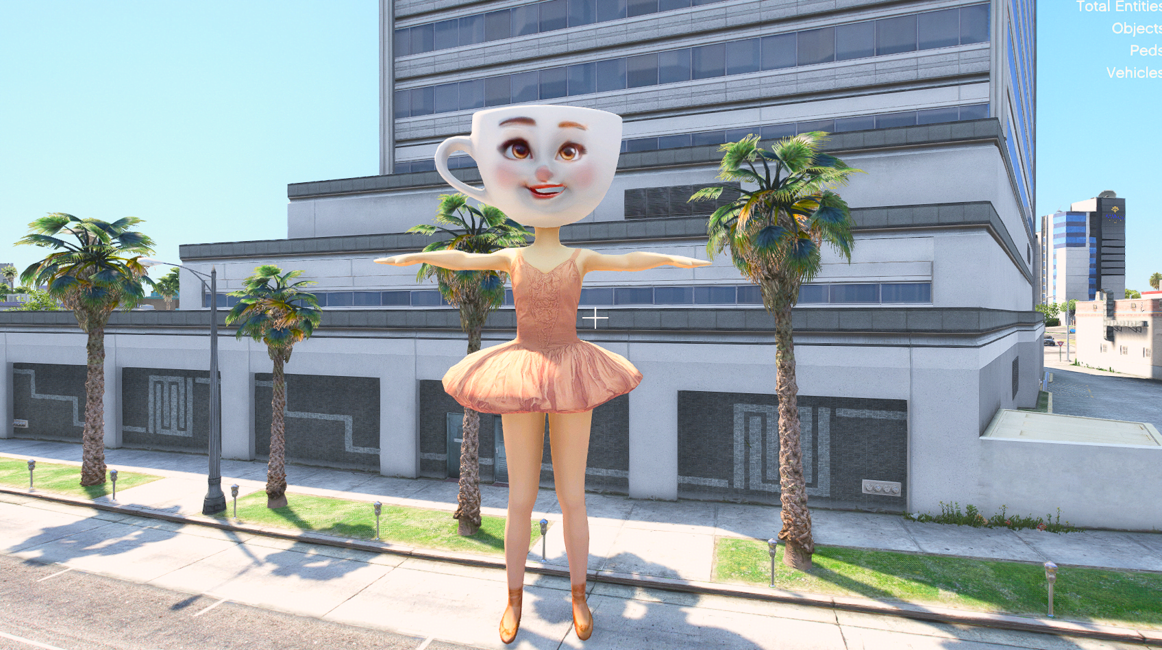 GTA 5 Mods Ballerina Capuchina Addonprops