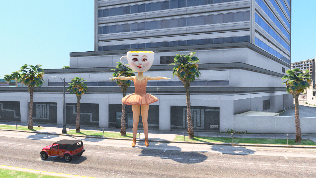 GTA 5 Mods Ballerina Capuchina Addonprops