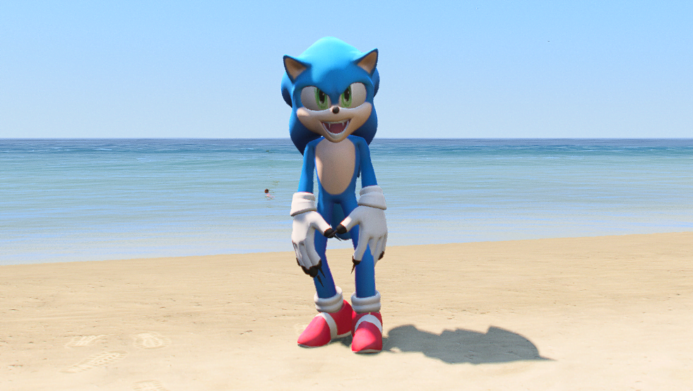 GTA 5 Mods Werewolf Sonic 3