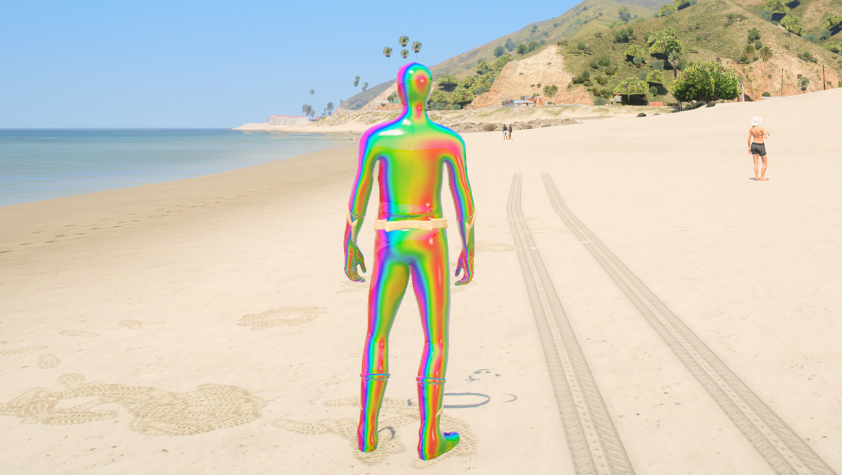 GTA 5 Mods Rainbow Flash Addon+FiveM