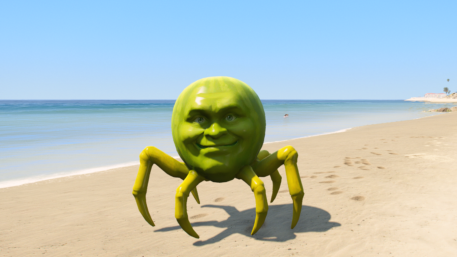 GTA 5 Mods Lin Gang Melon Italian Brainrot