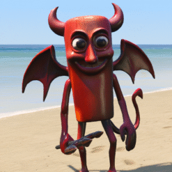 GTA 5 Mods Devil Tung Tung Sahur Italian Brainrot