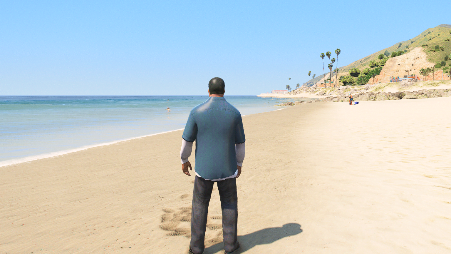 GTA 5 Mods Pixelated Franklin 2