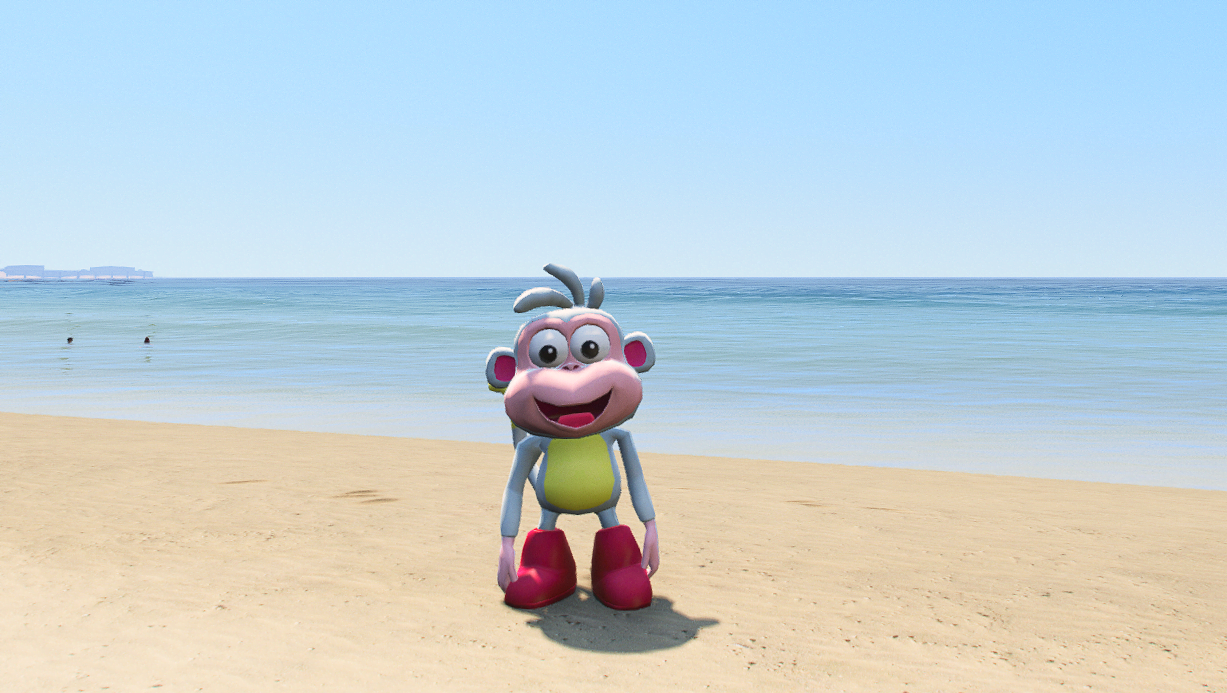 GTA 5 Mods Boots Dora the Explorer