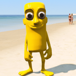 GTA 5 Mods Yellow Tung Tung Sahur Italian Brainrot