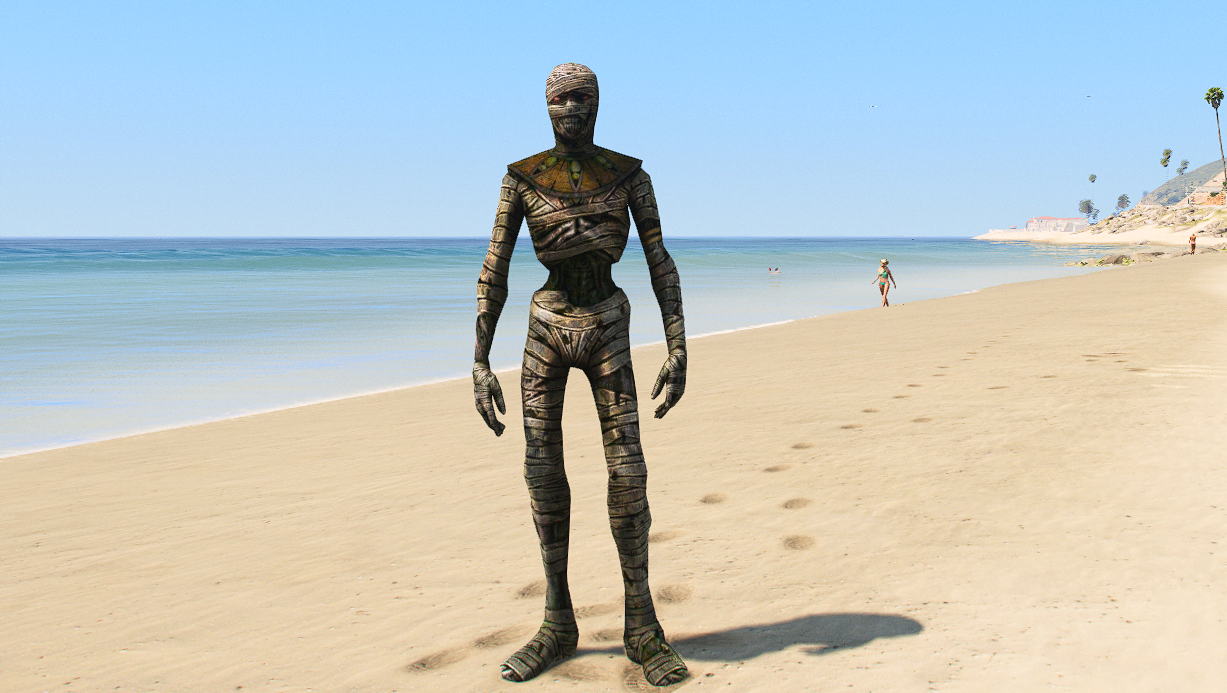 GTA 5 Mods Mummy Monster