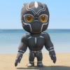 GTA 5 Mods Black Panther Kid Add-on Ped