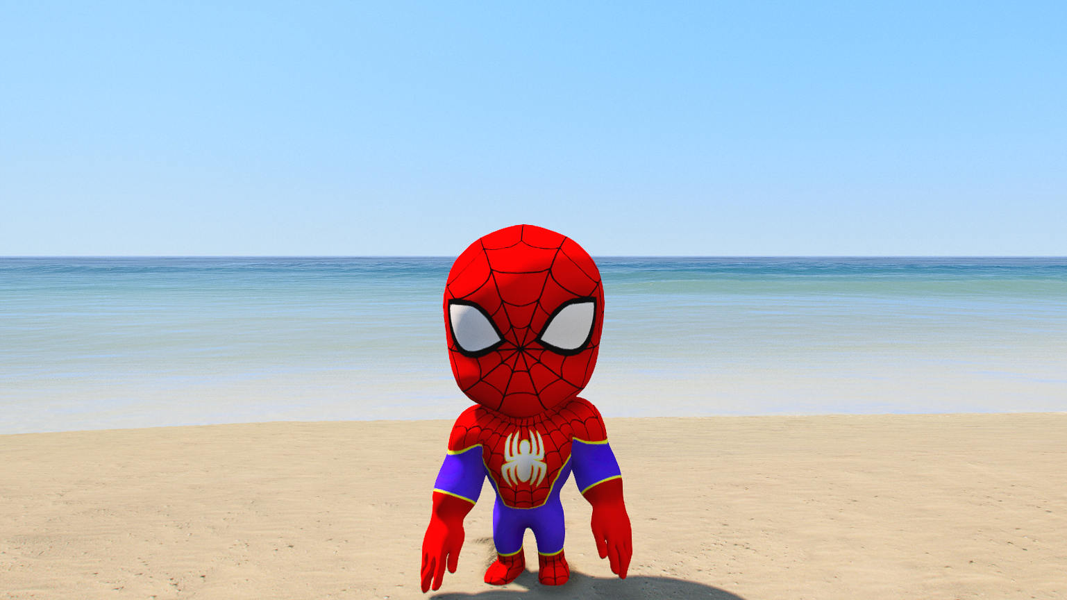 GTA 5 Mods Spiderman Kid Add-on Ped