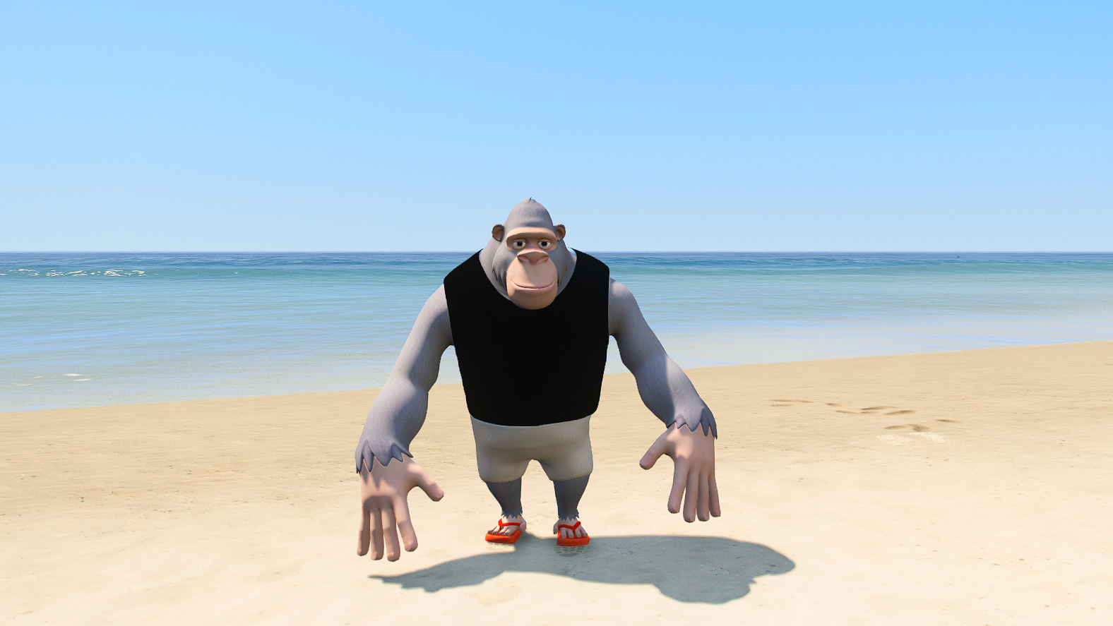 GTA 5 Mods King Kong Ape Addon Ped