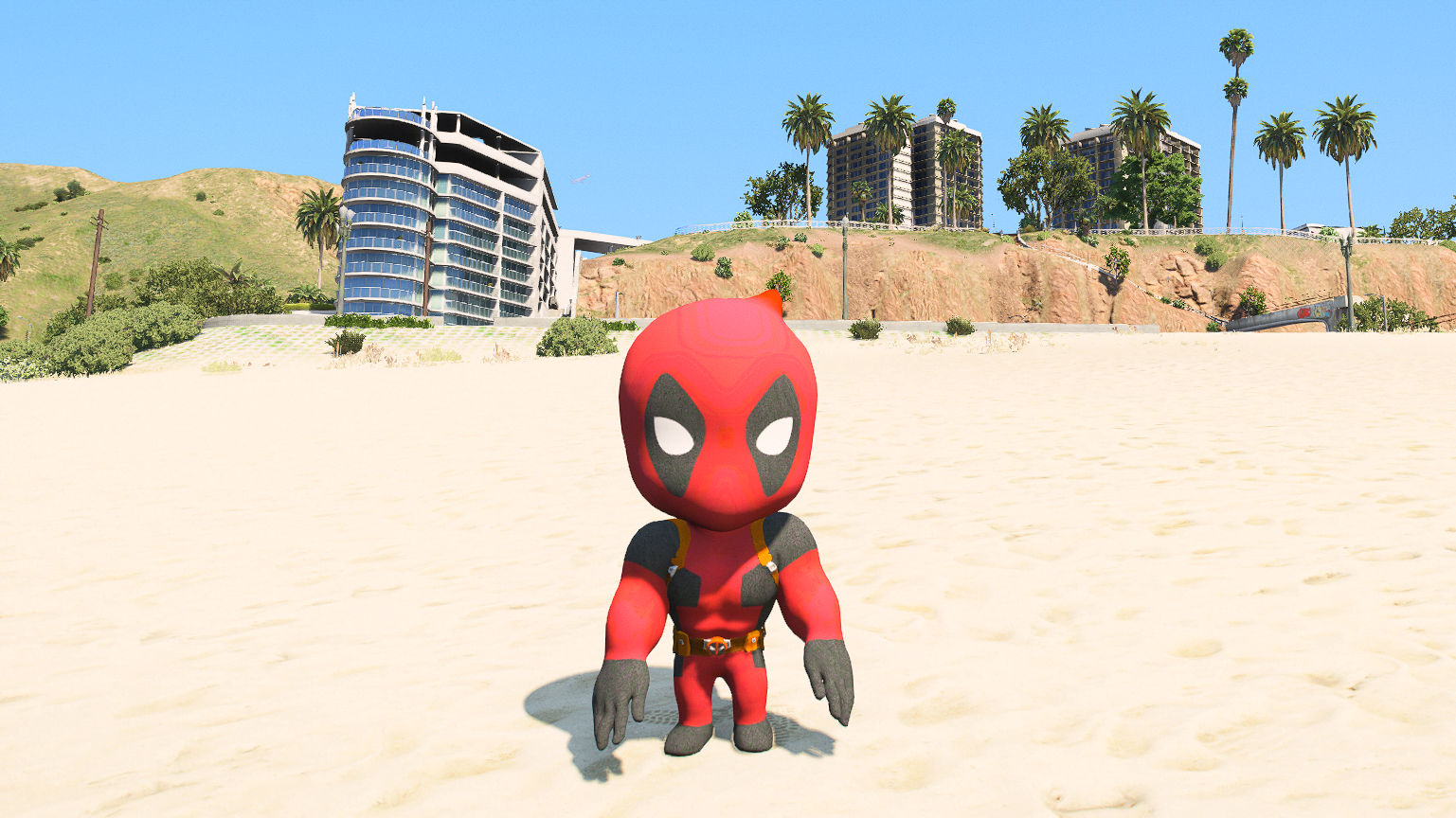 GTA 5 Mods Deadpool Kid Add-on Ped