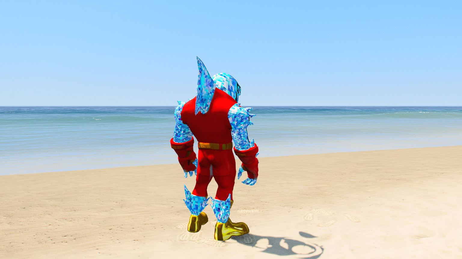 GTA 5 Mods Diamond Megalodon Shark Addon+FiveM