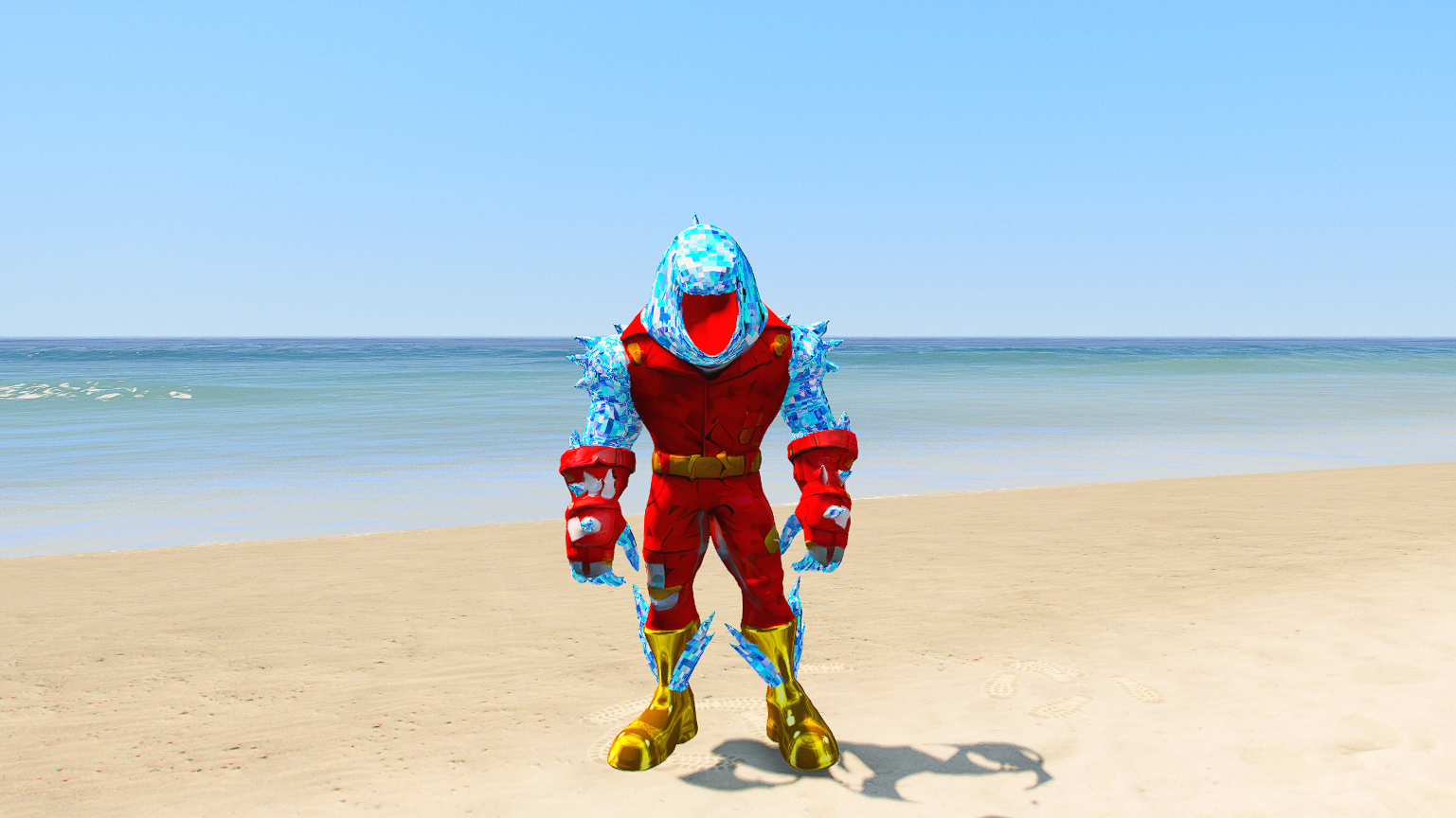 GTA 5 Mods Diamond Megalodon Shark Addon+FiveM