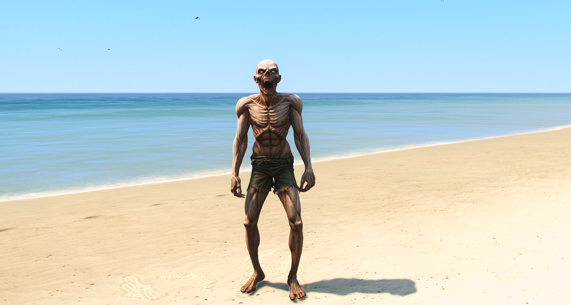GTA 5 Mods Zombie 1 Addon Ped