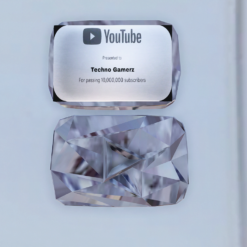 Buy Diamond Play Button props for your YouTube channel's name