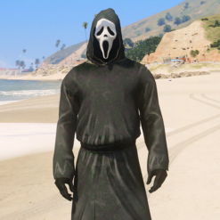 GTA 5 Mods Ghostface Addon Ped (FiveM Ready)