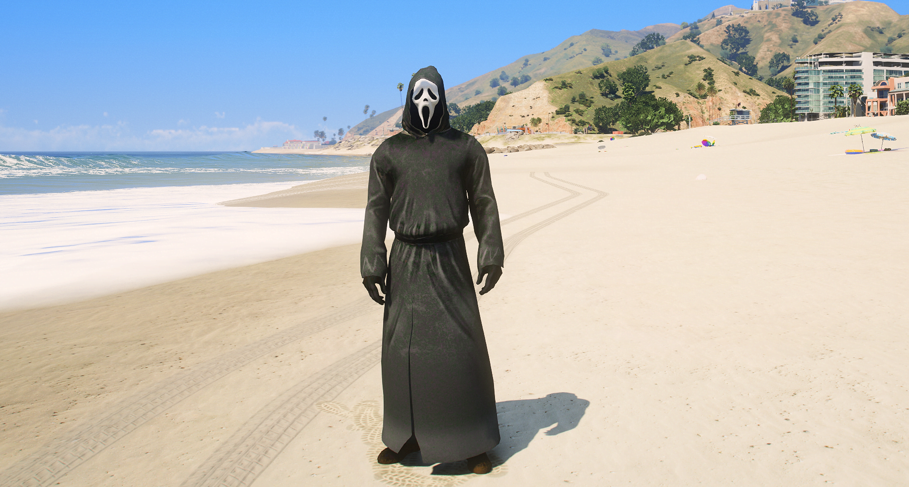 GTA 5 Mods Ghostface Addon Ped (FiveM Ready)