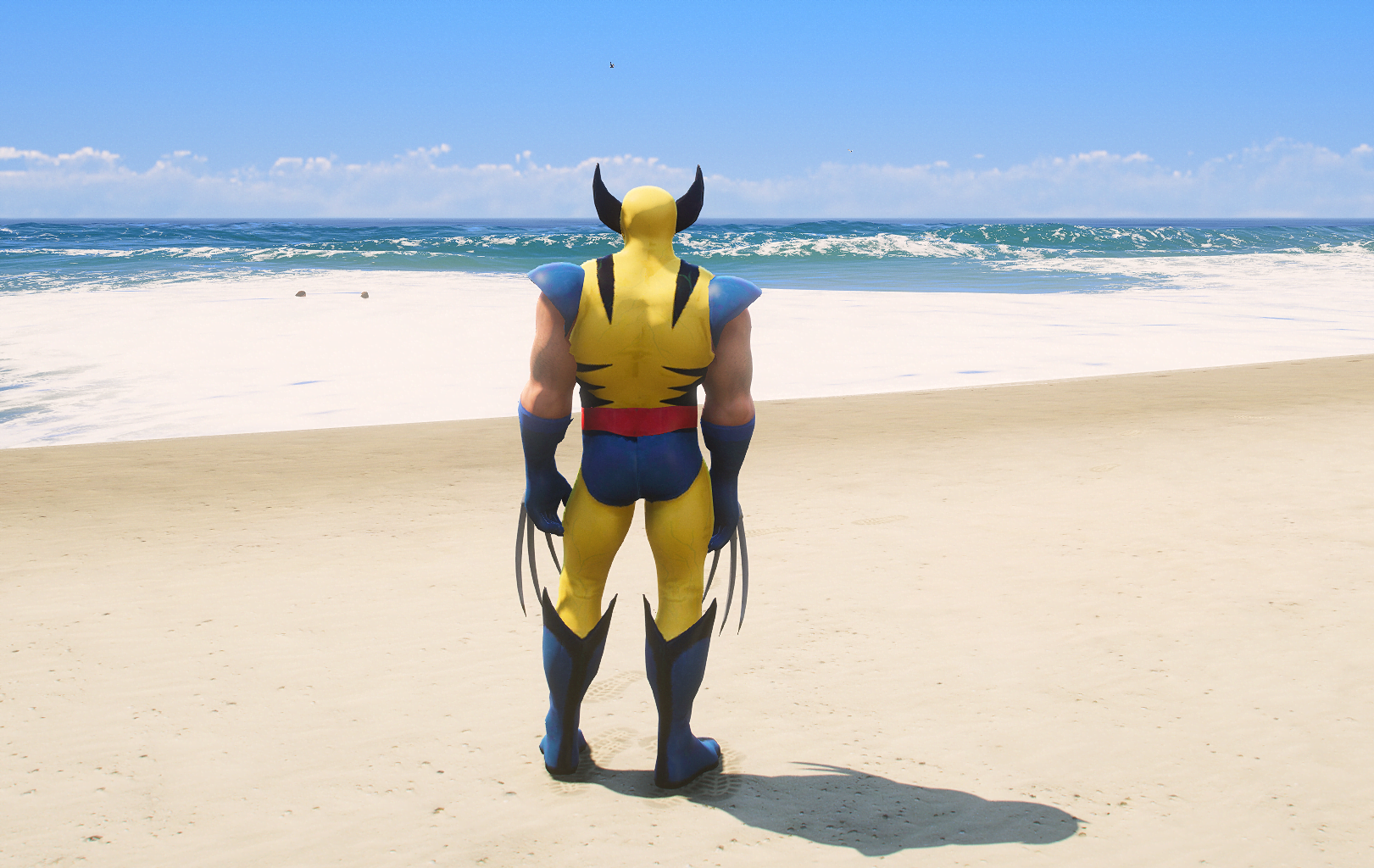 GTA 5 Mods Wolverine Addon Ped (FiveM Ready)