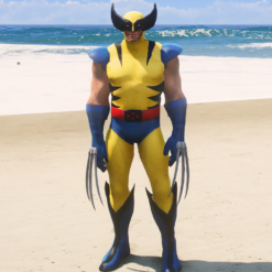GTA 5 Mods Wolverine Addon Ped (FiveM Ready)
