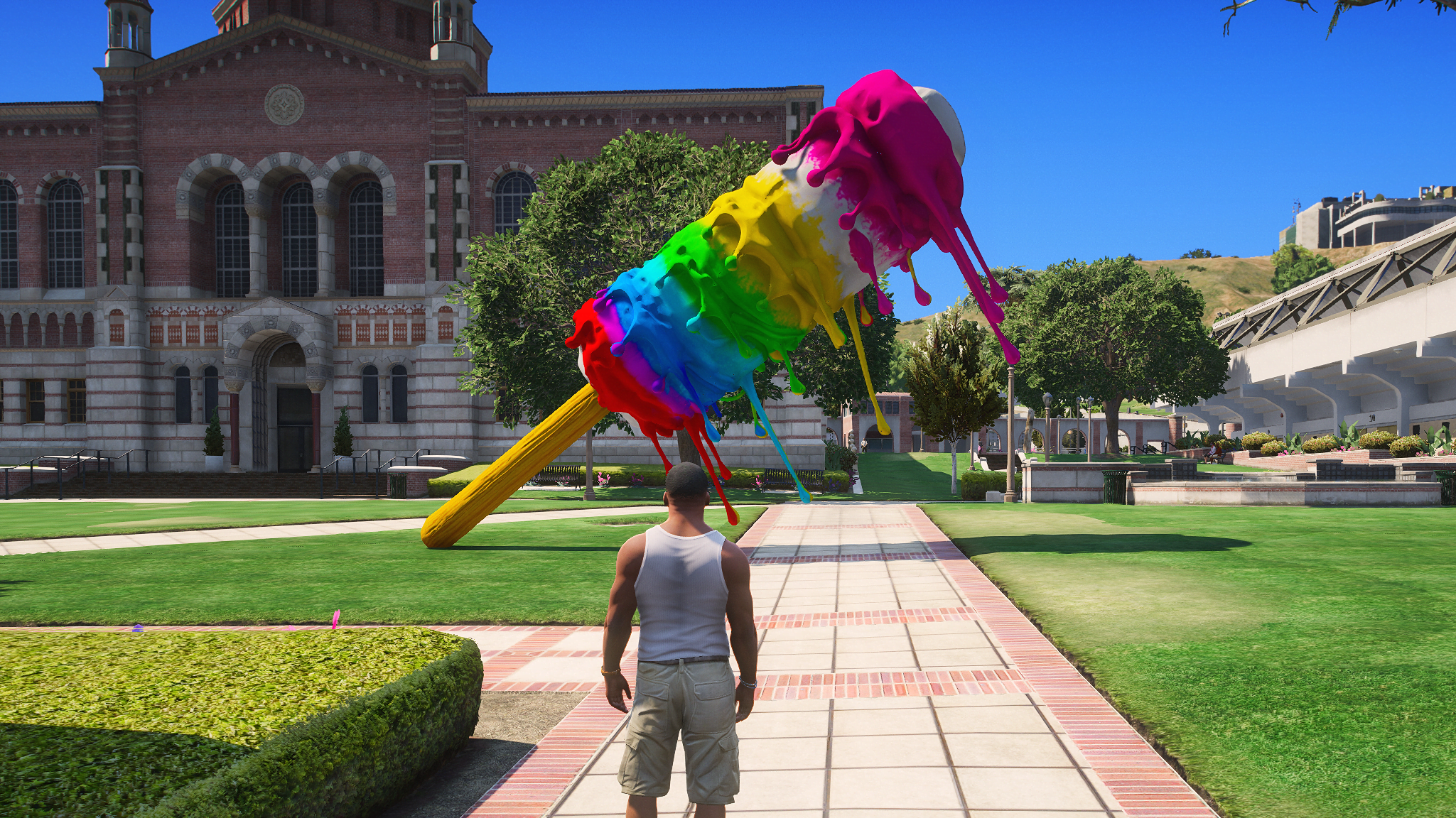 GTA 5 Mods Rainbow Ice-cream Addonprops (FiveM Ready)