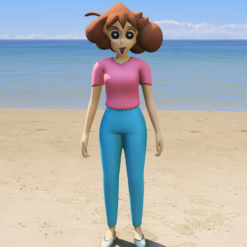 GTA 5 Mods Shinchan Mom Misae Nohara (FiveM Ready)