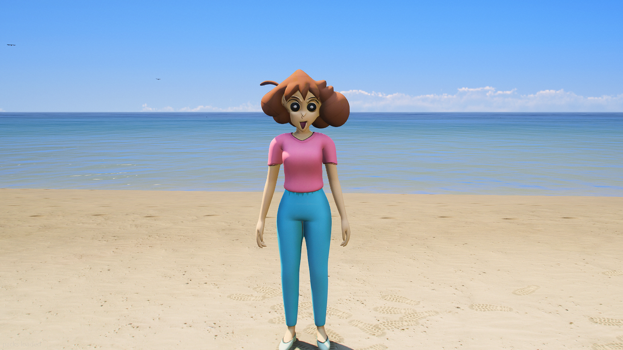 GTA 5 Mods Shinchan Mom Misae Nohara (FiveM Ready)