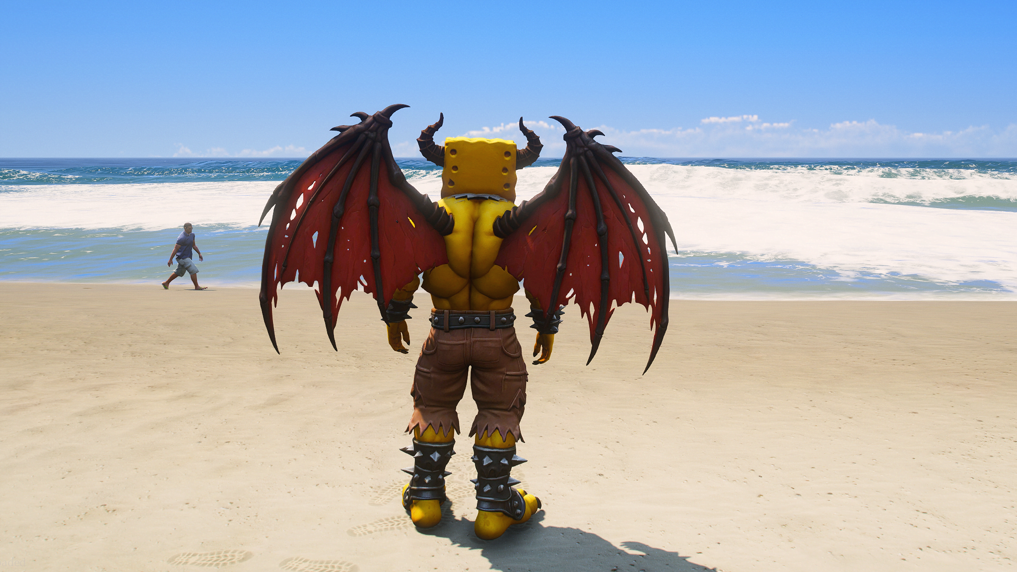 GTA 5 Mods Demon Spongebob (FiveM Ready)