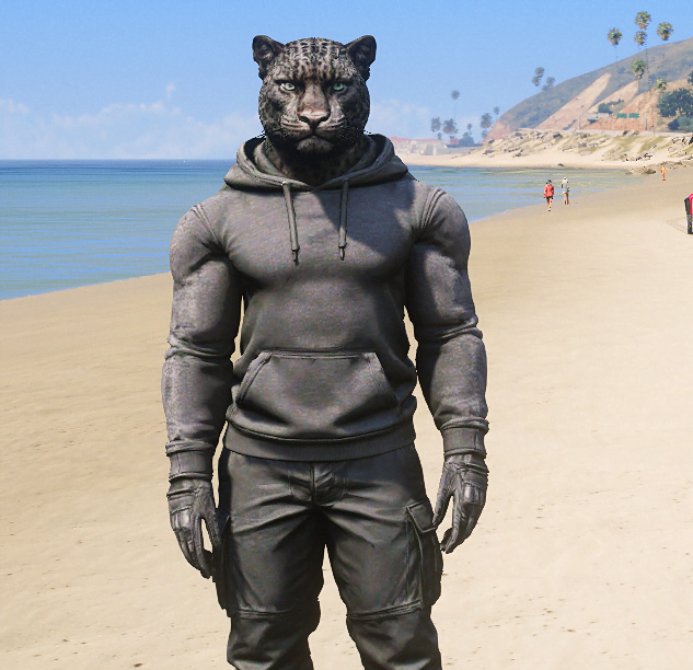 GTA 5 Mods Human Tiger (FiveM Ready)