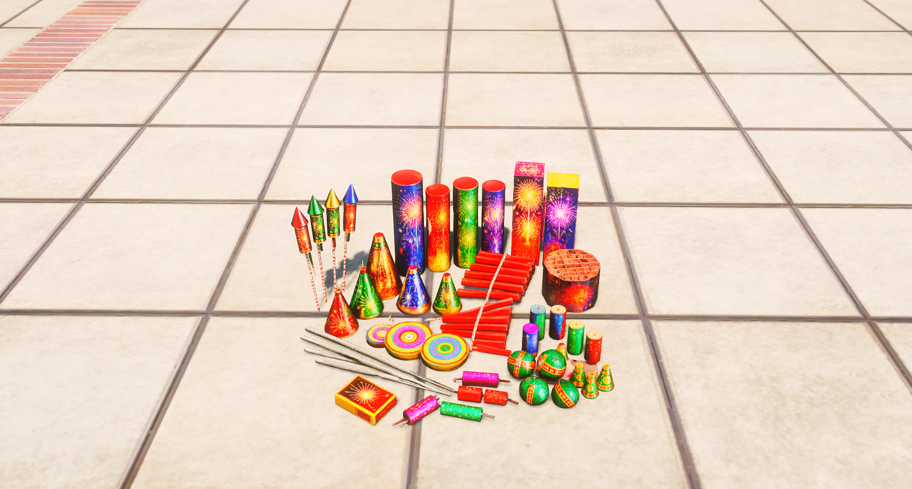 GTA 5 Mods Diwali Fireworks Firecrackers Props (FiveM Ready)