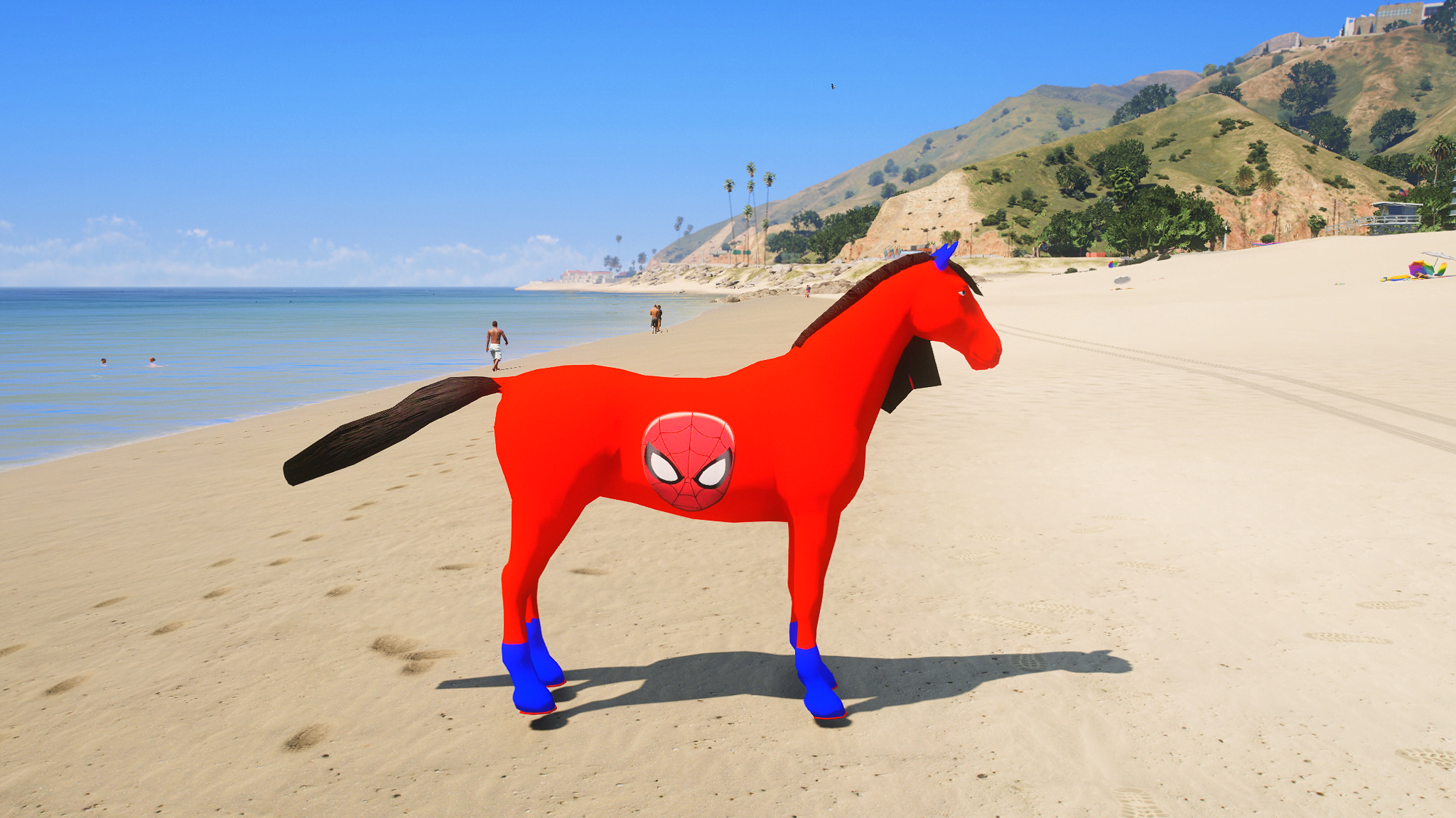 GTA 5 Mods Spider Horse Props (FiveM Ready)