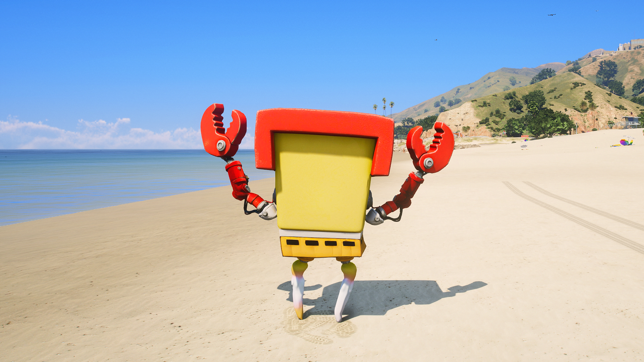GTA 5 Mods Crab Spongebob (FiveM Ready)