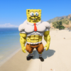GTA 5 Mods Giant Muscular Spongebob (FiveM Ready)