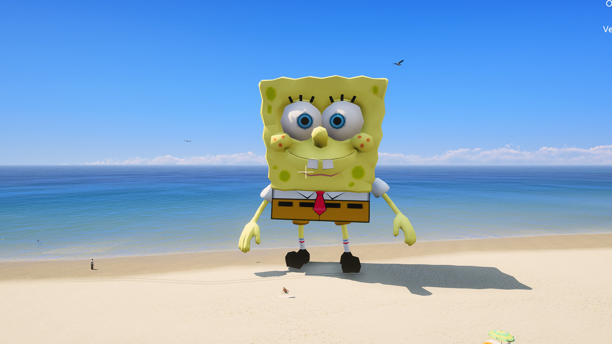 GTA 5 Mods Giant Spongebob Multi Colors (FiveM Ready)